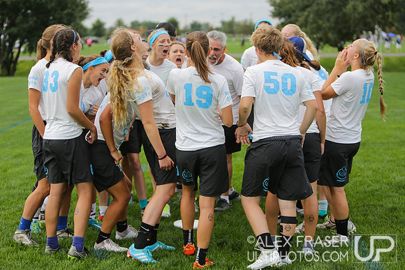 U19 Girls - Friday - 2016 USAU Youth Club Championships