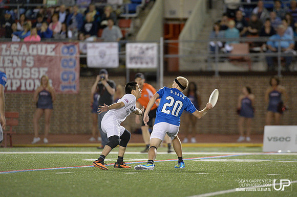 MLU Spinners vs. Current