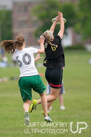 Girls Division, Sunday -- 2012 USAU HS Northeasterns