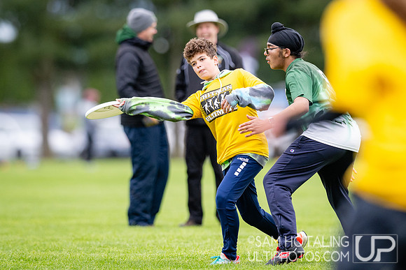 Pool play round V at DiscNW Spring Reign