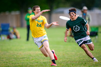 Pool play at USAU D-I College Championships
