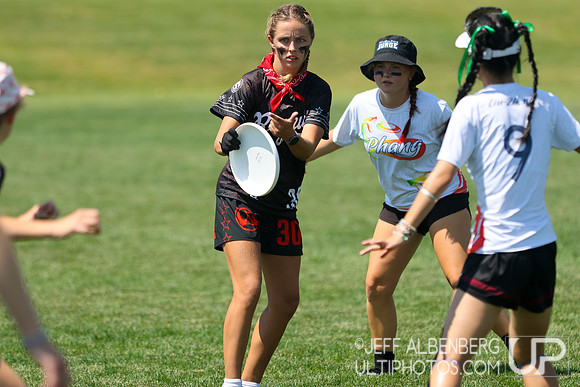 Pool play at USAU Youth Club Championships