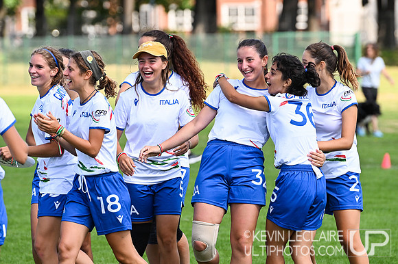 USA U20 Women vs Italy U20 Women - WJUC 2022