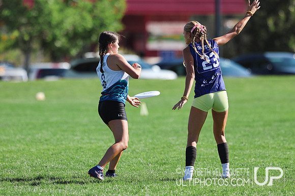 Sunday action at the USA Ultimate Youth Club Championships in th