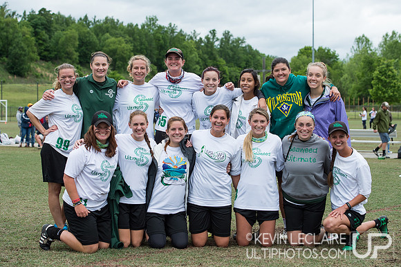 UNC Wilmington Seaweed Team Photo -- 2017 AC Regional Championsh