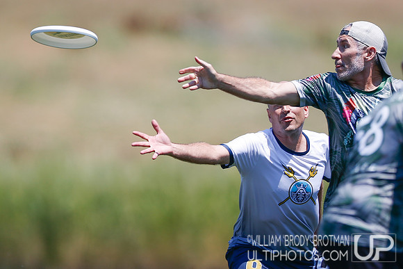 Day 1 of USA Ultimate Masters Championships.