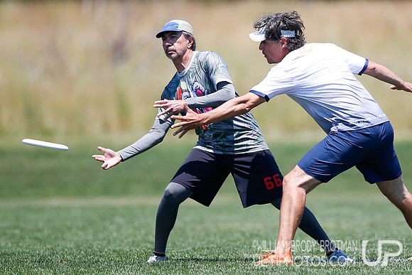 Day 1 of USA Ultimate Masters Championships.