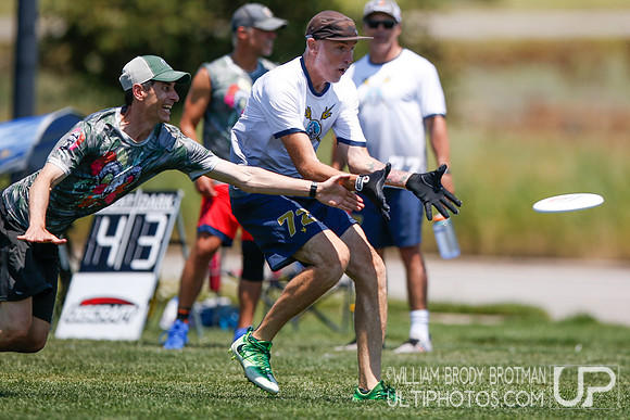 Day 1 of USA Ultimate Masters Championships.