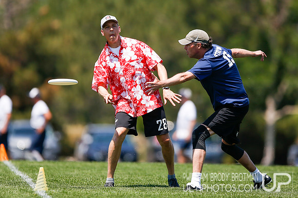 Day 1 of USA Ultimate Masters Championships.
