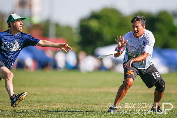 Day 1 of USA Ultimate Masters Championships.