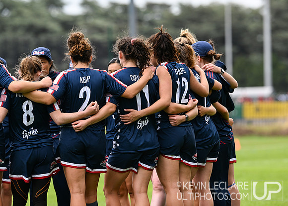 USA v Australia WU24 Women -- Sunday Pool Play