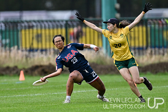 USA v Australia WU24 Women -- Sunday Pool Play