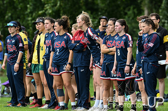 USA v Australia WU24 Women -- Sunday Pool Play