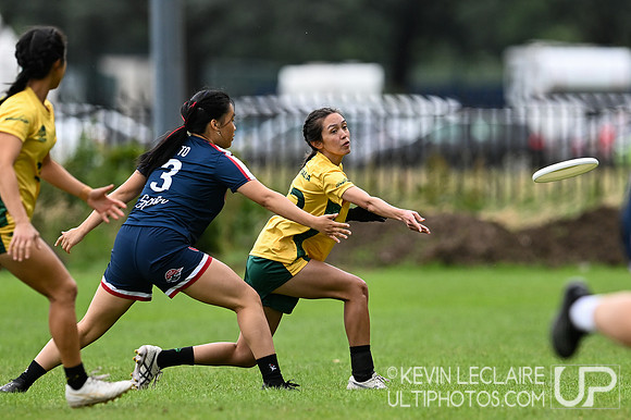USA v Australia WU24 Women -- Sunday Pool Play