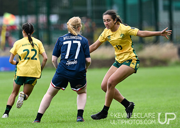 USA v Australia WU24 Women -- Sunday Pool Play