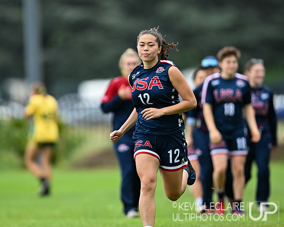 USA v Australia WU24 Women -- Sunday Pool Play