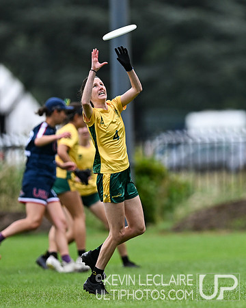 USA v Australia WU24 Women -- Sunday Pool Play