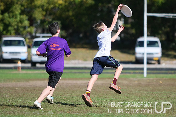 Action from the Sharon HS Spirit of the Game tournament