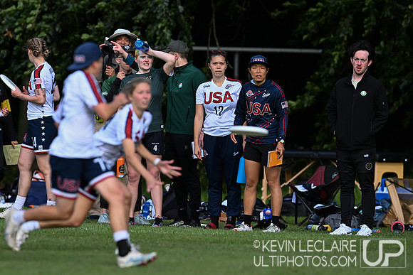USA v Ireland Women's WU24 Sunday Pool Play