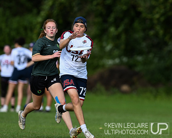 USA v Ireland Women's WU24 Sunday Pool Play