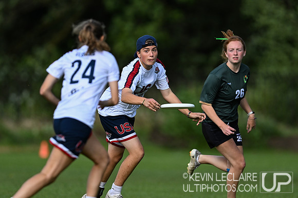 USA v Ireland Women's WU24 Sunday Pool Play