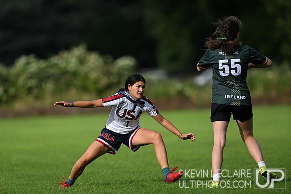 USA v Ireland Women's WU24 Sunday Pool Play