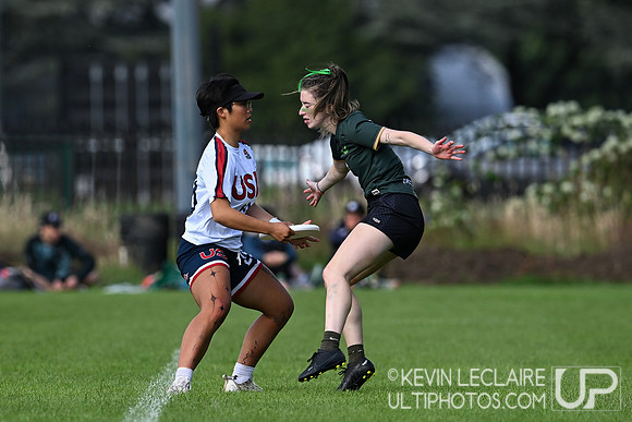 USA v Ireland Women's WU24 Sunday Pool Play