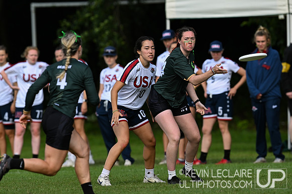 USA v Ireland Women's WU24 Sunday Pool Play