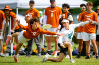 Pool play at USAU D-I College Championships