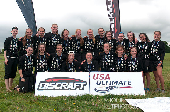 Women's 1st Place team photo - DIII Championships 2017