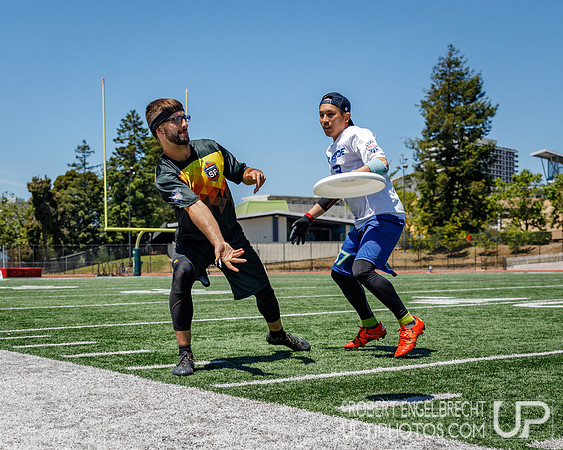 AUDL game between the San Francisco FlameThrowers and the visiting Vancouver Riptide