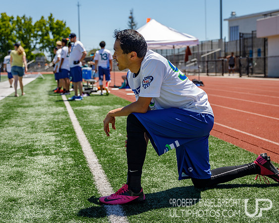 AUDL game between the San Francisco FlameThrowers and the visiting Vancouver Riptide