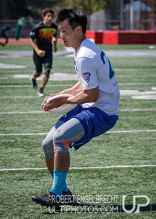 AUDL game between the San Francisco FlameThrowers and the visiting Vancouver Riptide