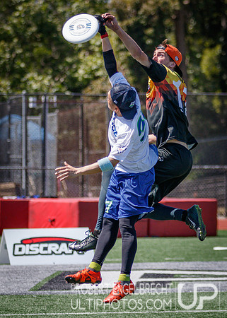 AUDL game between the San Francisco FlameThrowers and the visiting Vancouver Riptide