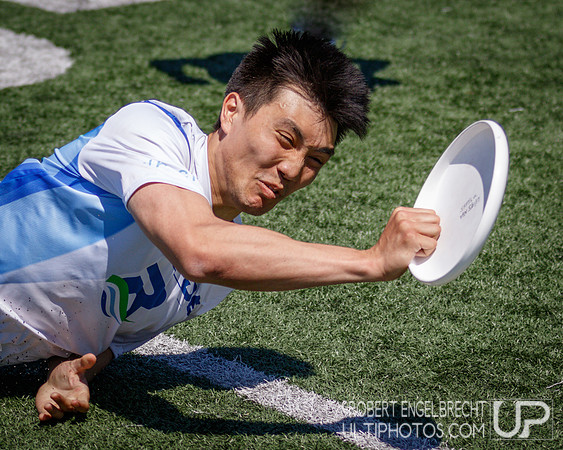 AUDL game between the San Francisco FlameThrowers and the visiting Vancouver Riptide
