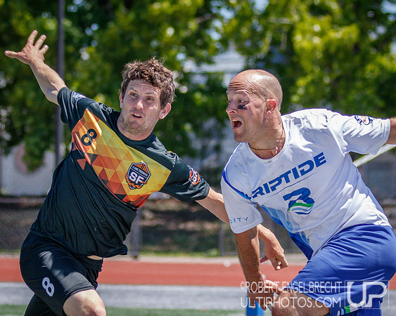 AUDL game between the San Francisco FlameThrowers and the visiting Vancouver Riptide