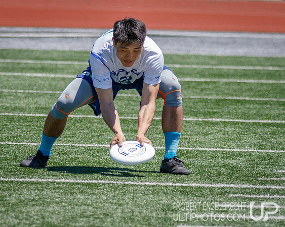 AUDL game between the San Francisco FlameThrowers and the visiting Vancouver Riptide