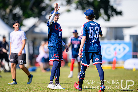 Men’s pool play during World Ultimate Championships at Runaway Bay Sports Precinct