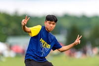 Fireflies vs Reading Ultimate in pool play at World Ultimate Club Championships