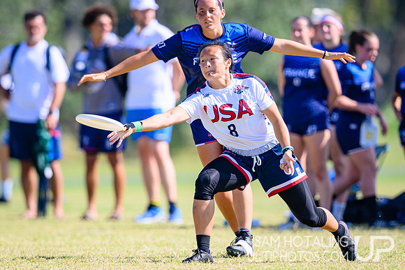 Women’s pool play during World Ultimate Championships at Runaway Bay Sports Precinct