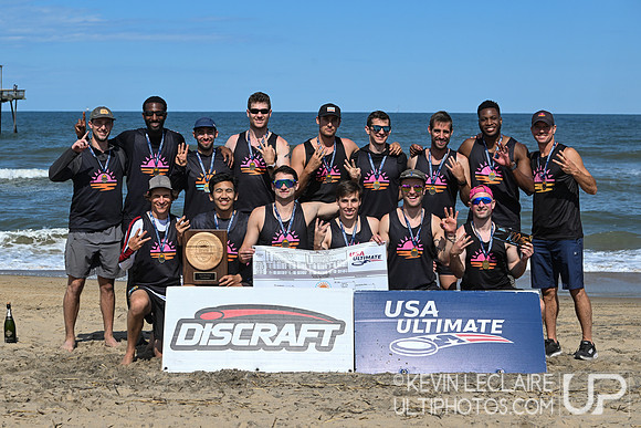 Humiliswag Men's Champions Team Photo - 2024 Beach Championships
