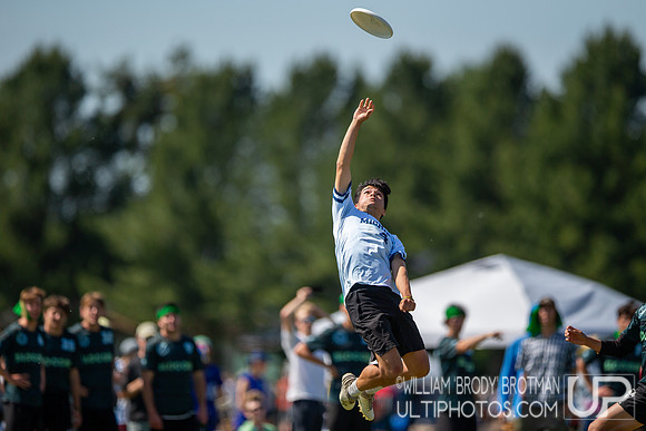 Day 2 of the USA Ultimate D-I College Championships