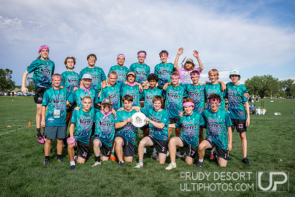 Virginia Vortex Team Photo:  Youth Club Championships 2025