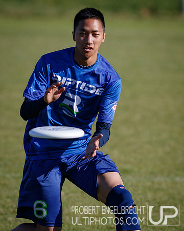 AUDL game between the San Francisco FlameThrowers and the visiti