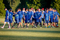 AUDL game between the San Francisco FlameThrowers and the visiti