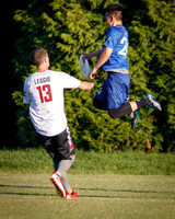 AUDL game between the San Francisco FlameThrowers and the visiti