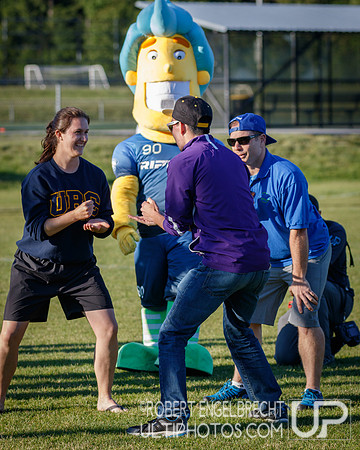 AUDL game between the San Francisco FlameThrowers and the visiti