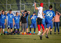 AUDL game between the San Francisco FlameThrowers and the visiti