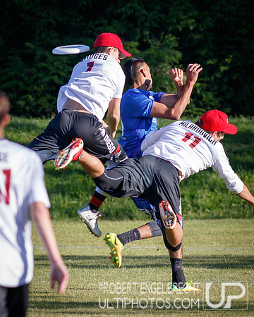 AUDL game between the San Francisco FlameThrowers and the visiti