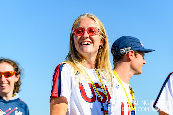 Opening ceremony during World Ultimate Championships at Runaway Bay Precinct